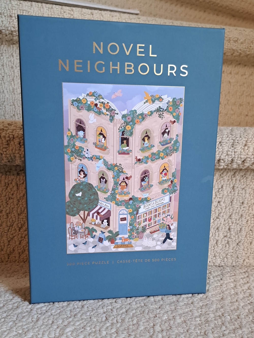 HOBBRY Novel Neighbours 500-Piece Puzzle - NEW! FACTORY SEALED!